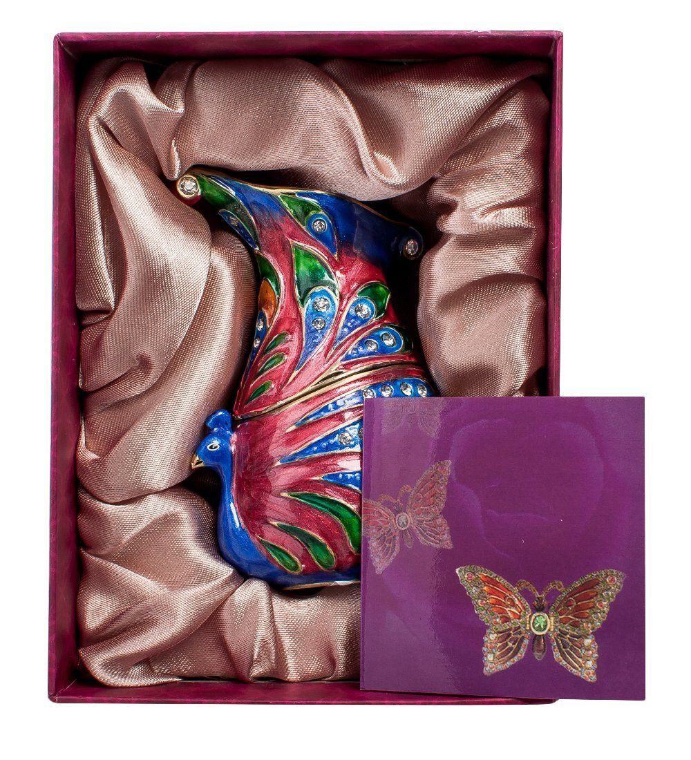 Nobility SMT-71 Шкатулка-ваза «Павлин» (Nobility)