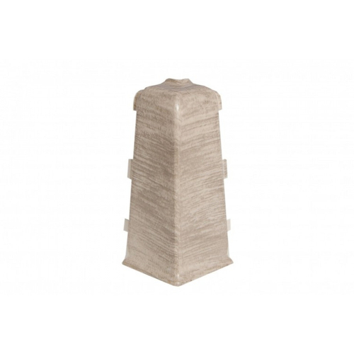 Угол наружный для плинтуса ПВХ Aberhof 70мм, 7016 Дуб Кавказский (2 шт)