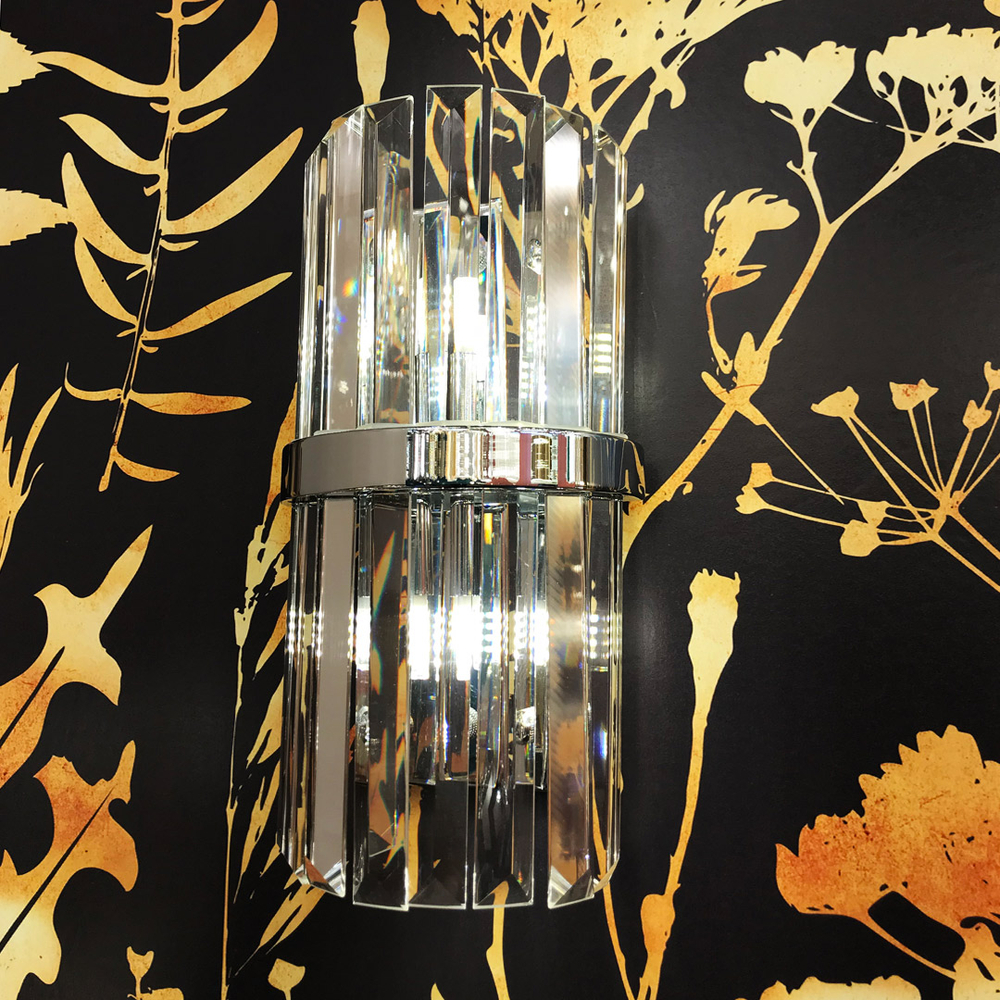 Бра Cloyd MILLOM-A W2 / выс. 32 см - хром (арт.20148)