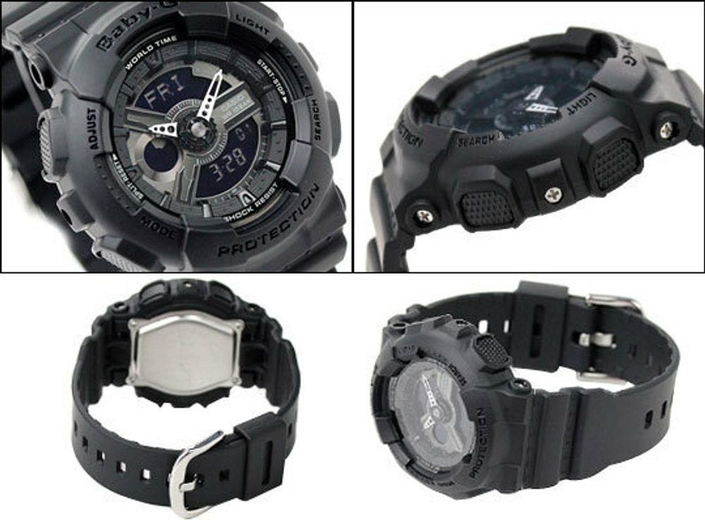 Японские наручные часы Casio Baby-G BA-110BC-1A с хронографом
