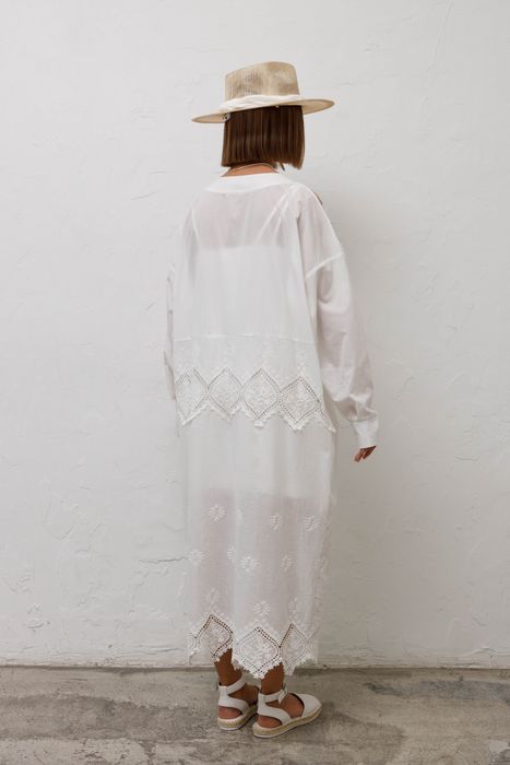 ПЛАТЬЕ КАРИН МОЛОЧНЫЙ