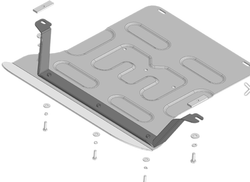 Защита алюминиевая заднего электромотора для Voyah Free MOTODOR.348605