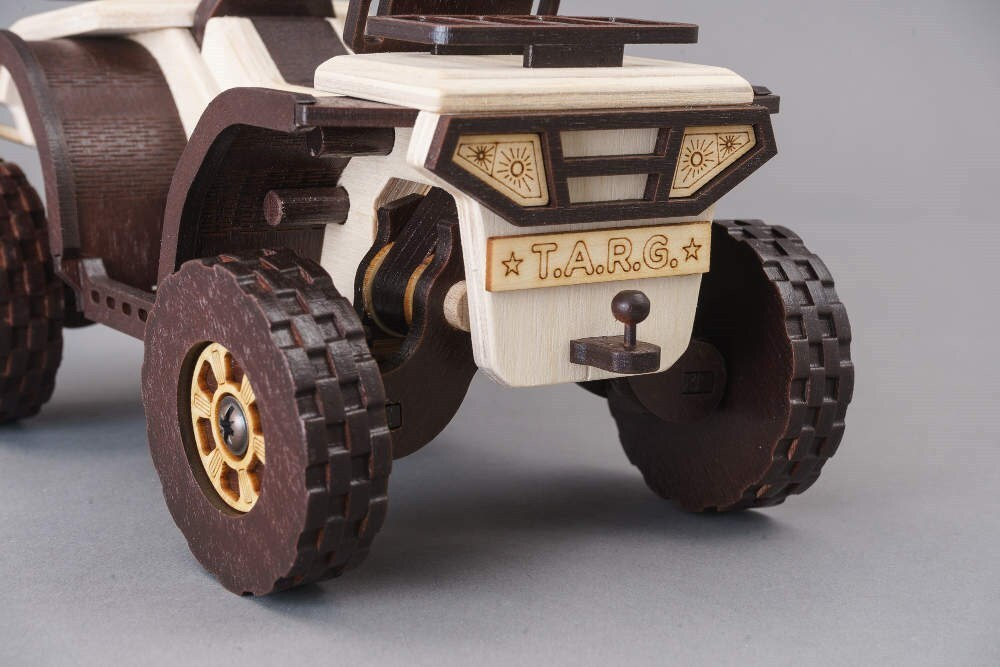Квадроцикл HUNTER от TARG - деревянный конструктор, сборная модель, 3d пазл