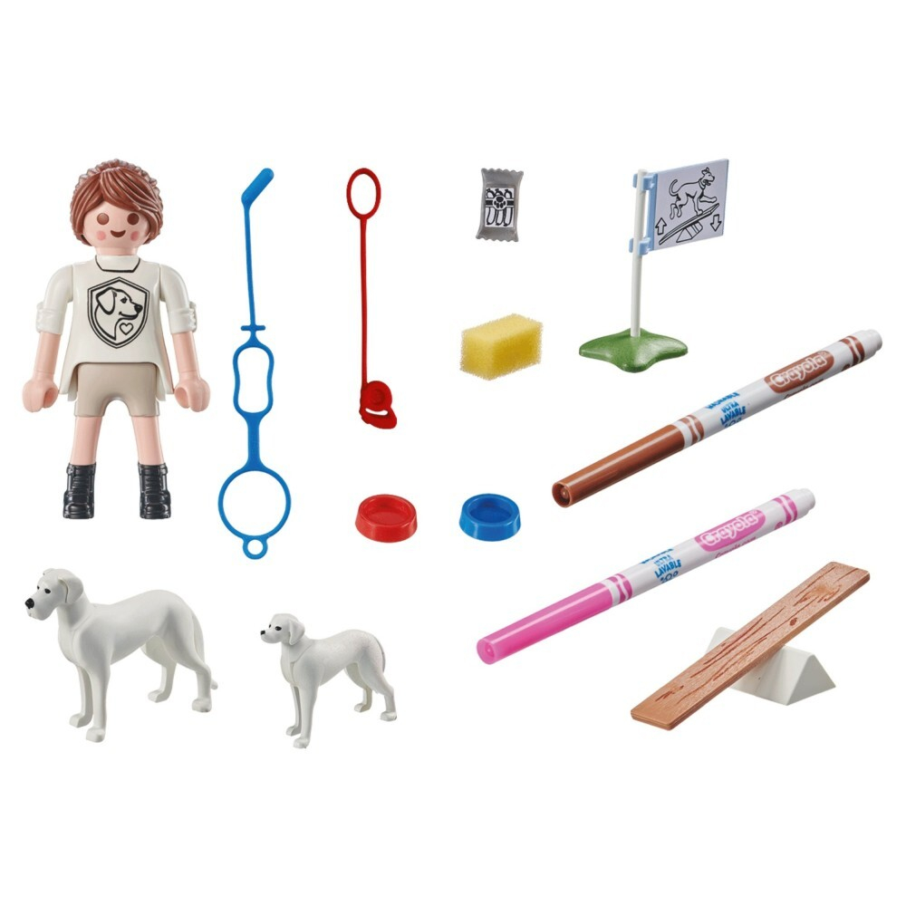Playmobil - Цветная дрессировка с собаками 71517 / артикул   71517  / GTIN 4008789715173