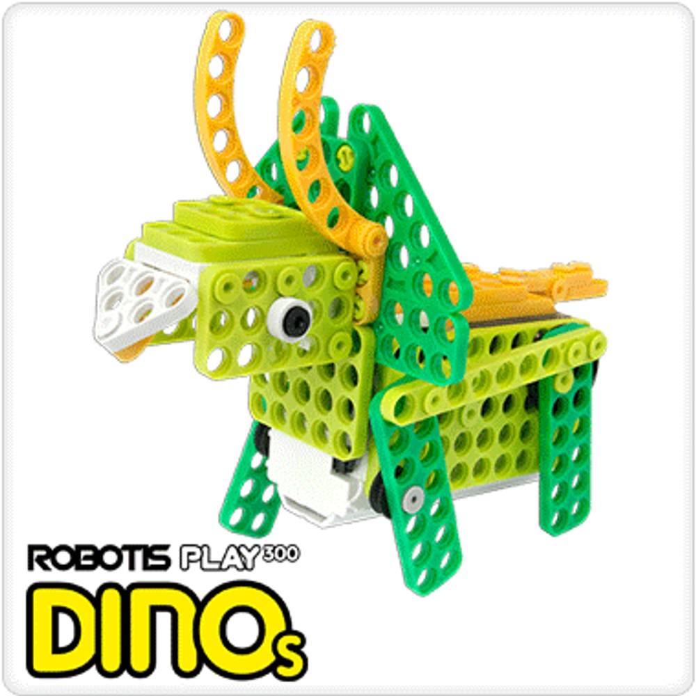 901-0056-000 ROBOTIS PLAY 300 DINOs (Динозавры)