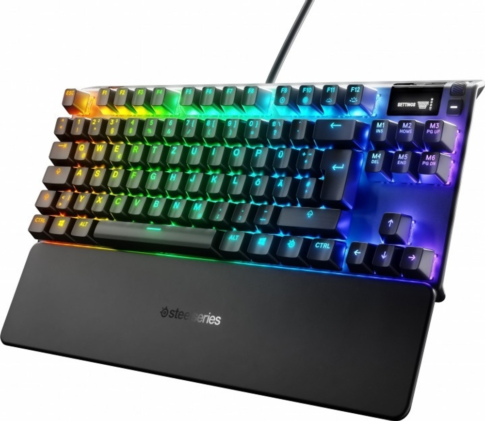 Клавиатура SteelSeries Apex 7 TKL Red Switch 64646 черный