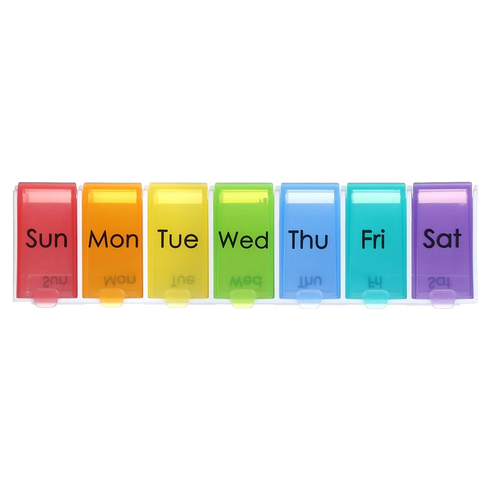 Ezy Dose, Weekly 7-Day, с органайзером для таблеток Ezy Fill, 1 шт.