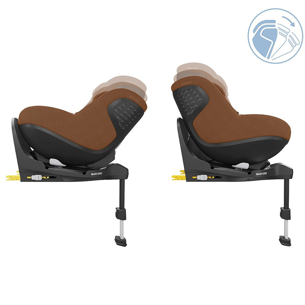Автокресло Maxi-Cosi Pearl 360 Pro 0-18 кг с базой Family Fix 360 Pro 8053491110 Authentic Terra/Терракот