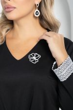 Платье Денвер (черное) П11435 LT Collection