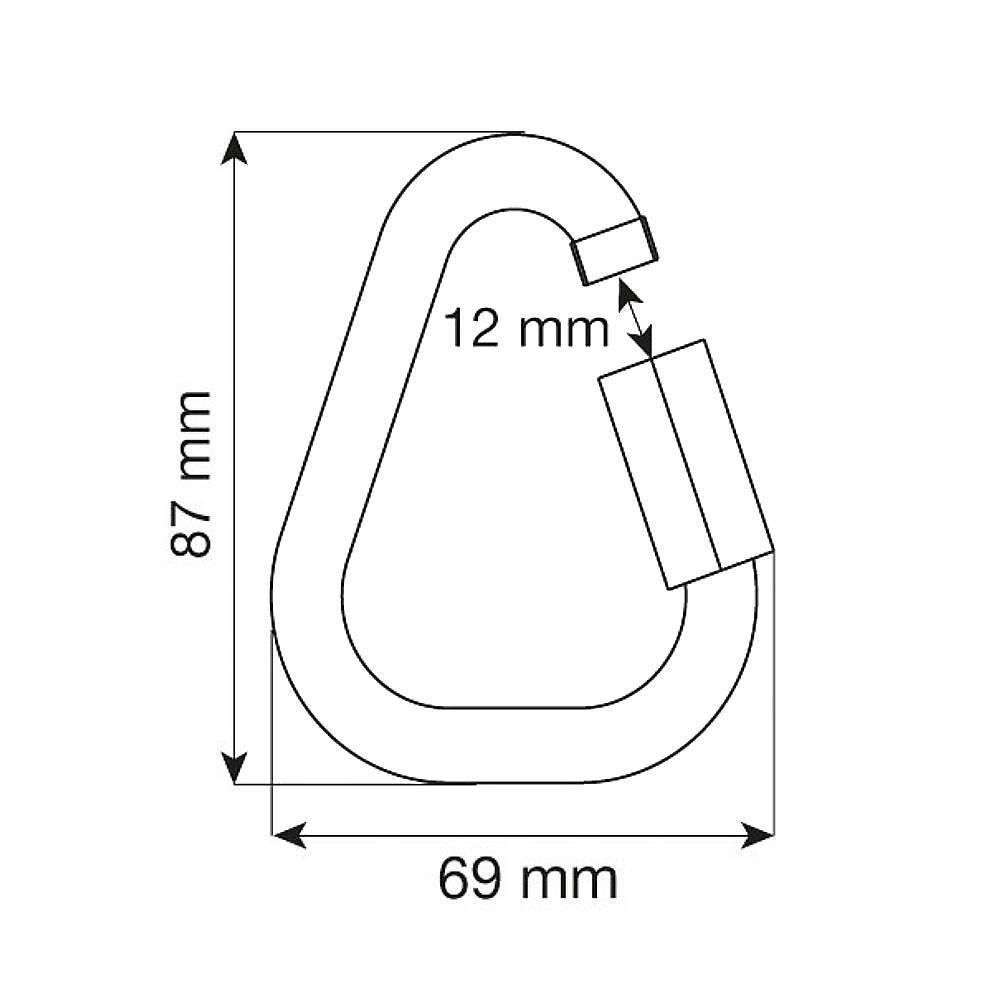 Соединительной элемент DELTA QUICK LINK 10 mm inox (Camp)