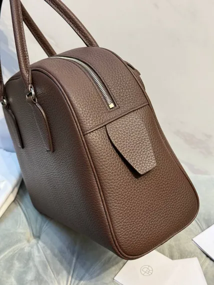 Сумка The Row India bag 10.00, коричневый
