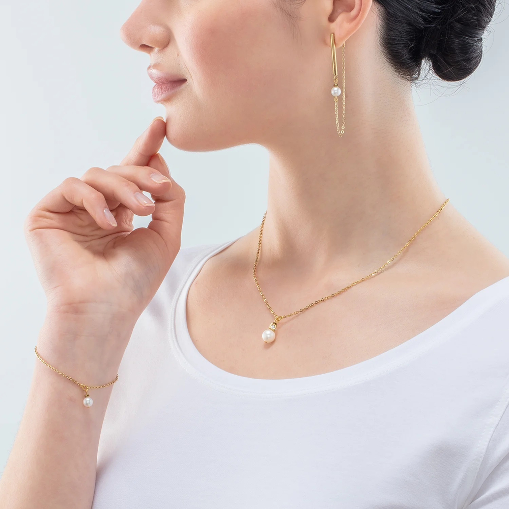 Браслет Coeur de Lion White-Gold 1113/30-1416