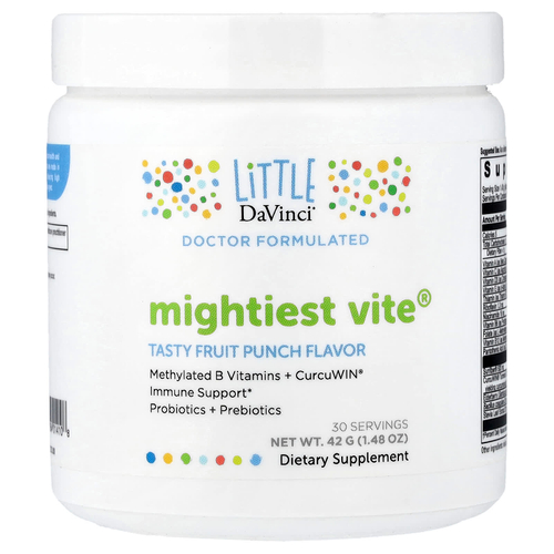 Little DaVinci, Mightiest Vite®, вкусный фруктовый пунш, 42 г (1,48 унции)
