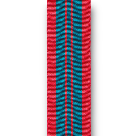 Лента К Медали «За Отличие В Охране Общественного Порядка» / Длина 25 см