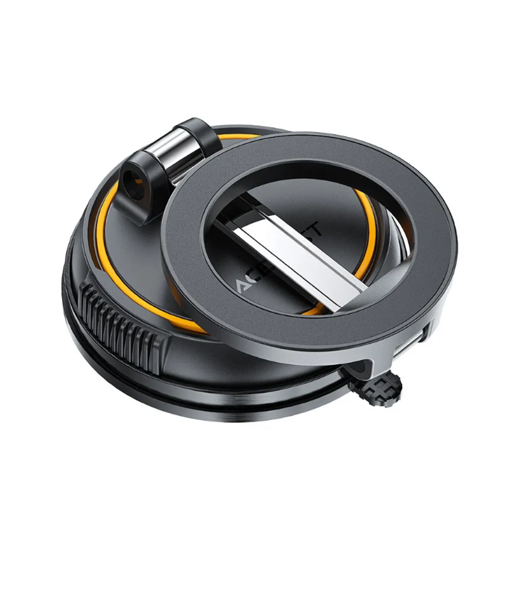 Магнитный держатель ACEFAST D55, для автомобилей, ABS пластик/цинковый сплав/силикон