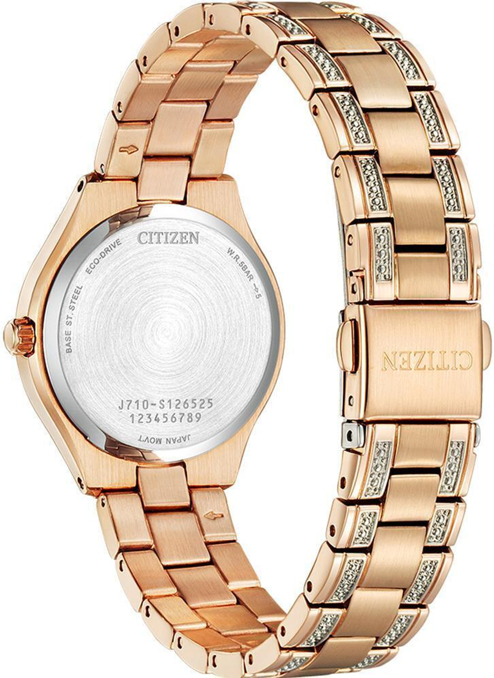 Женские японские наручные часы Citizen FE1233-52A