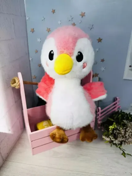 Yumşaq oyuncaq \ Мягкая игрушка \ Soft toys  Quş (çəhrayı)