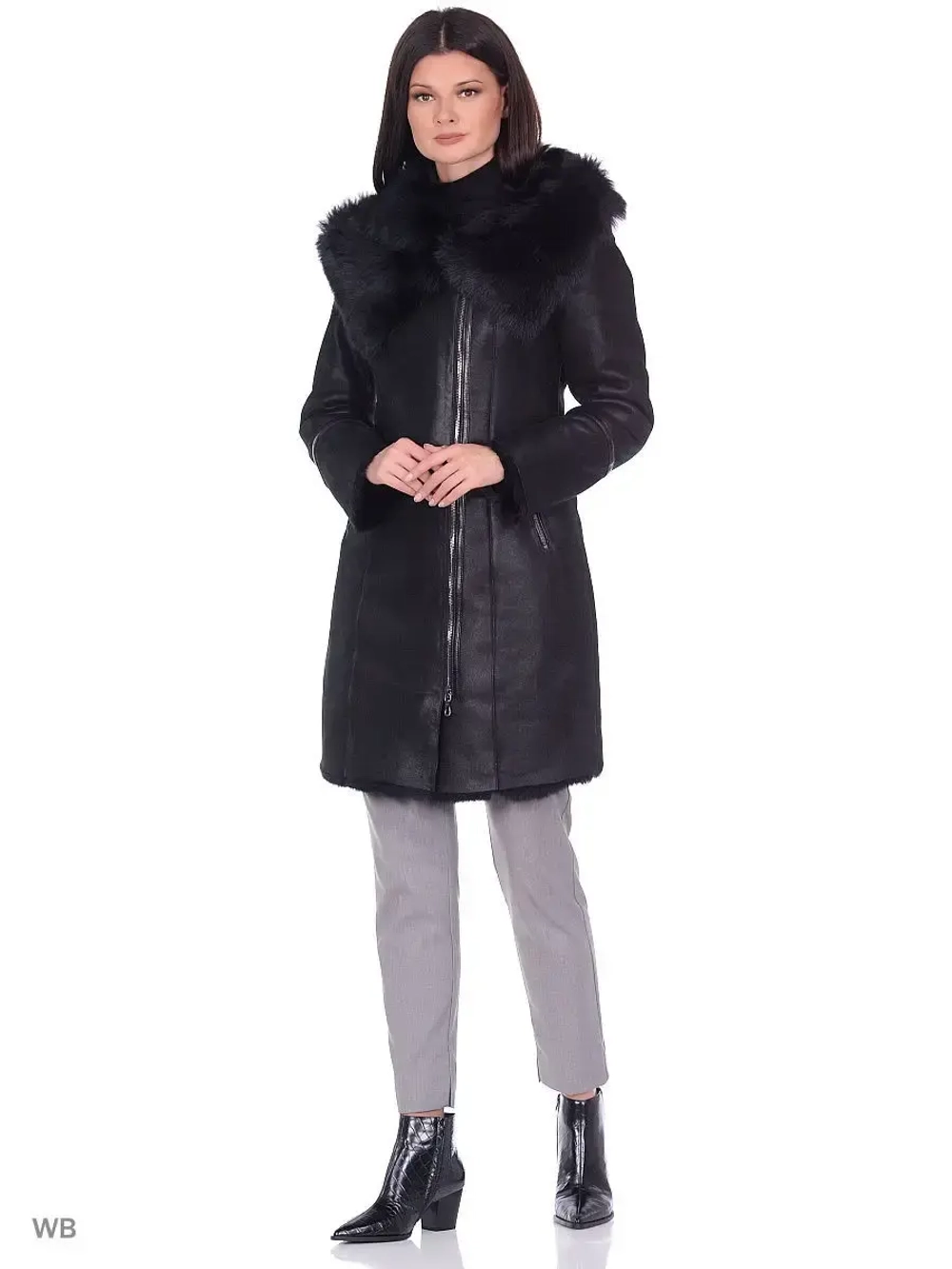 дубленка женская натуральная Турция