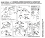 Рулонная штора День-Ночь Мини, ткань DN42007, цвет коричневый