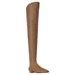 THE ROW Awar Over the knee Boots Women"s Tawny