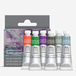 Winsor & Newton Professional Watercolour 5ml : Revival Collection : Set of 6