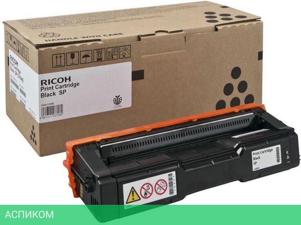 Картридж Ricoh SP C360HE черный (408184)