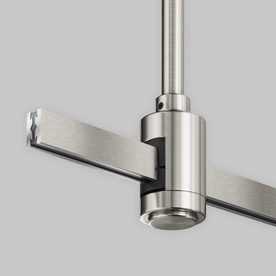 Крепление потолочное Short 78мм с вводом питания Maytoni Technical TRA156C-B1-PT