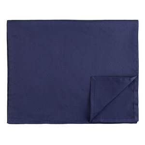 Дорожка на стол из хлопка темно-синего цвета из коллекции essential, 45х150 см