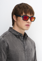 Спортивные очки 100% RIDELEY Brad Binder SE Blue Orange ML Mirror Lens