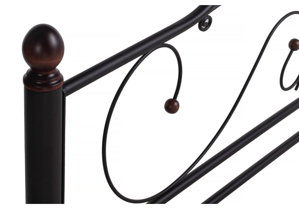 Двуспальная кровать Мэри 2 160х200 черная