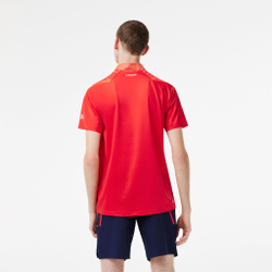 Мужское теннисное поло Lacoste Polo Men - Red, White