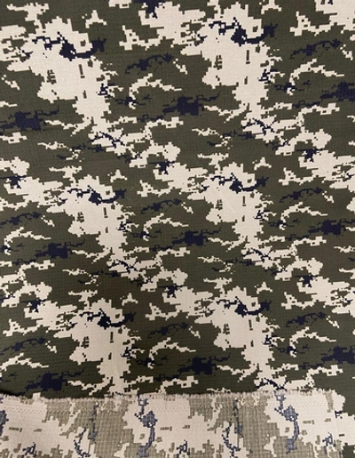 Ткань Грета рип-стоп ВО, 200 гр, 20% х/б, 80% п/э, тигр