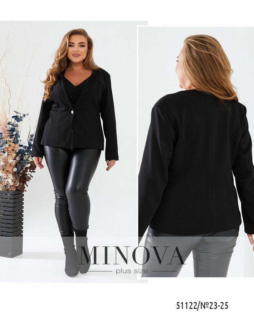 Пиджак 23-25-Черный Minova