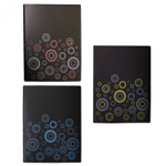 Папка с 30 вкладышами, Alingar А4 236х310х12мм, 600 мкм, пластик, вкладыши 30 мкм, карман для визитки, черный матовый