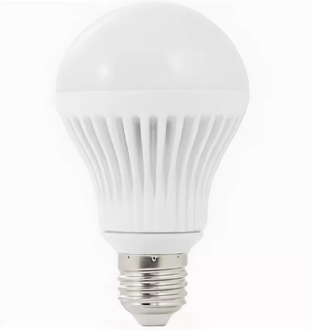 Лампа светодиодная белый свет  E-27 12,0W G60 шар ПРОГРЕСС