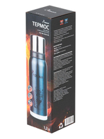 Термос TONAR (HS.TM-041) 1400ML (крышка-кружка с ручк, доп.пл.чашка, скл.ручки, ремень)