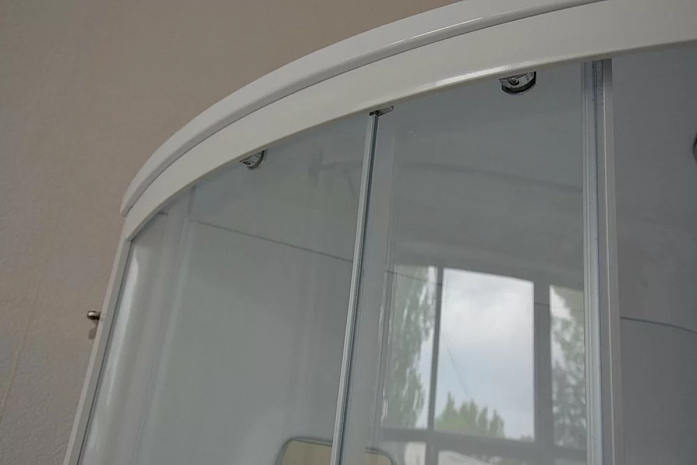 Душевая кабина Royal Bath RB140ALP-T 140x195 профиль белый/стекло прозрачное