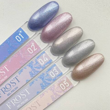 Гель-лак  NIK nails Frost № 04 8мл.