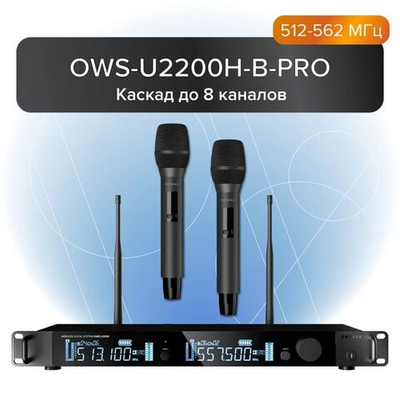 Октава OWS-U2200H-B-PRO Радиосистема на два микрофона