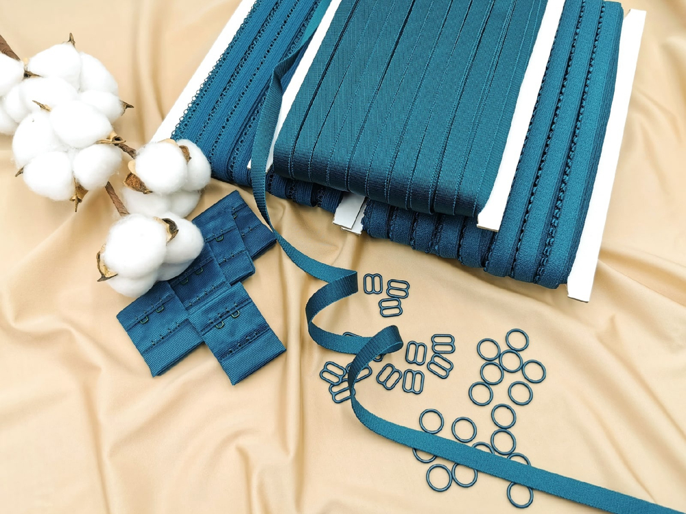 _Бретелечная резинка, ОПТ, 10мм, сосна, (АРТ: BR640/10-1382), уп