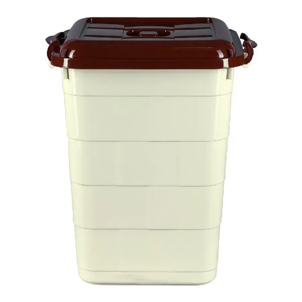 Бак Bricks 55л Слоновая кость + коричневый