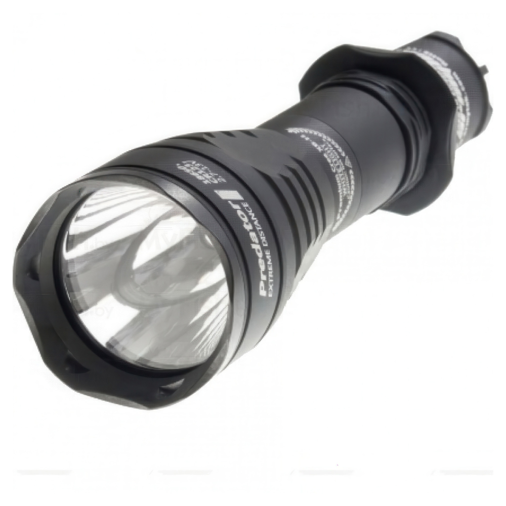 Тактический фонарь Armytek Predator V3 XP-E2 (зелёный свет) — несколько режимов яркости и работа при температуре от -25°C до +40°C.
