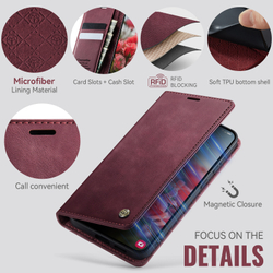 Чехол-книжка CaseMe RFiD Samsung Galaxy S25+