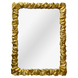 Настенное зеркало Объект мечты Фолд Голд
