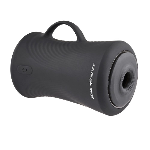 Черный вибромастурбатор с гироскопом Gyro Stroke