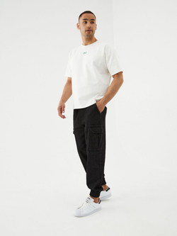 Джоггеры карго джинсовые. Асфальт