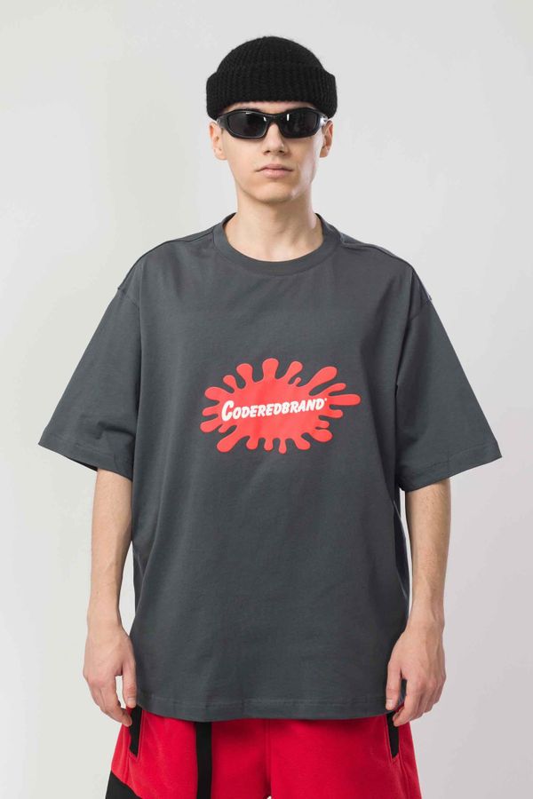 Футболка Over T Chanel дымчатая - фото 1