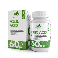 Фолиевая кислота 60 капс. (Naturalsupp)