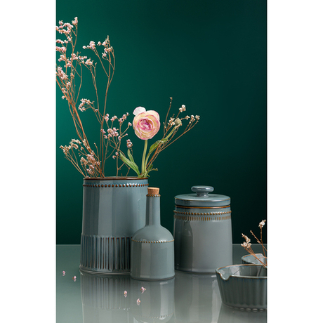 Банка для храненния 820мл Tkano Kitchen Spirit темно-серая