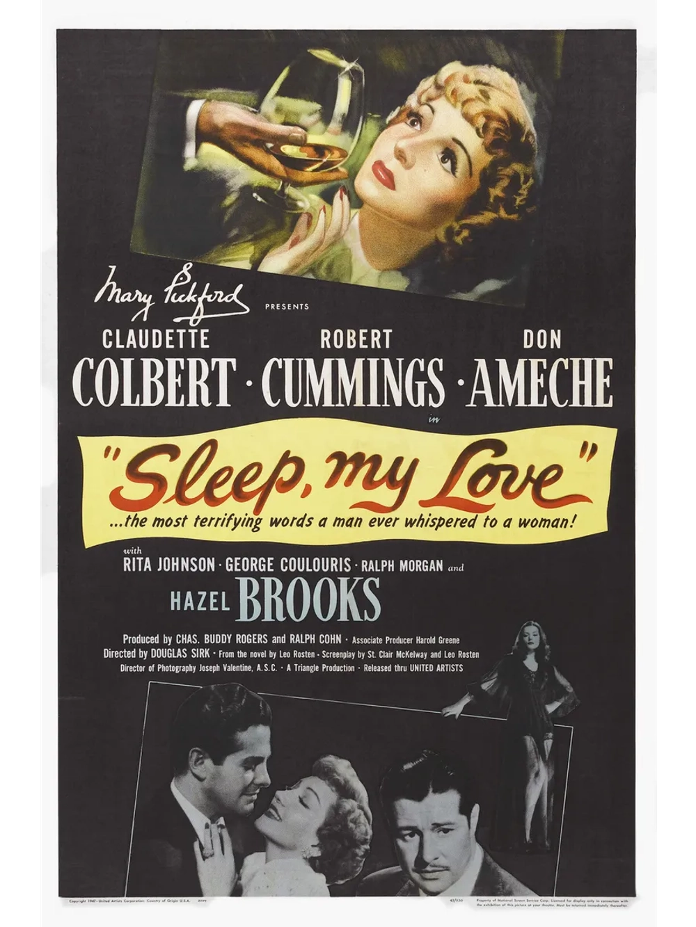 Спи, моя любовь (1948) (DVD-R)